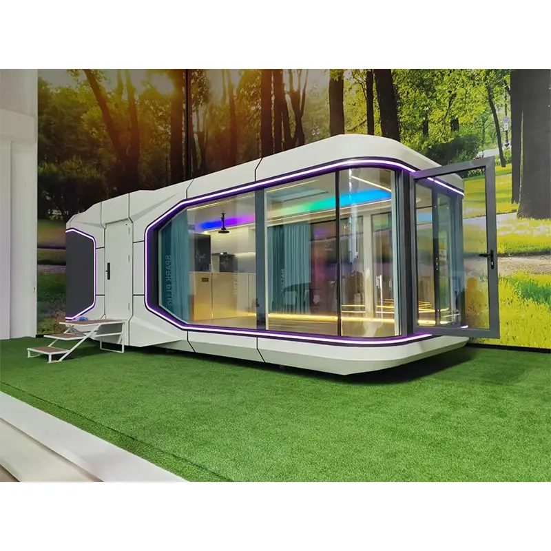 K7 Space Capsule Pod ປ່ຽນແປງຣີສອດທີ່ທັນສະໄຫມ ແລະໂຄງການທີ່ພັກກາງແຈ້ງໄດ້ແນວໃດ