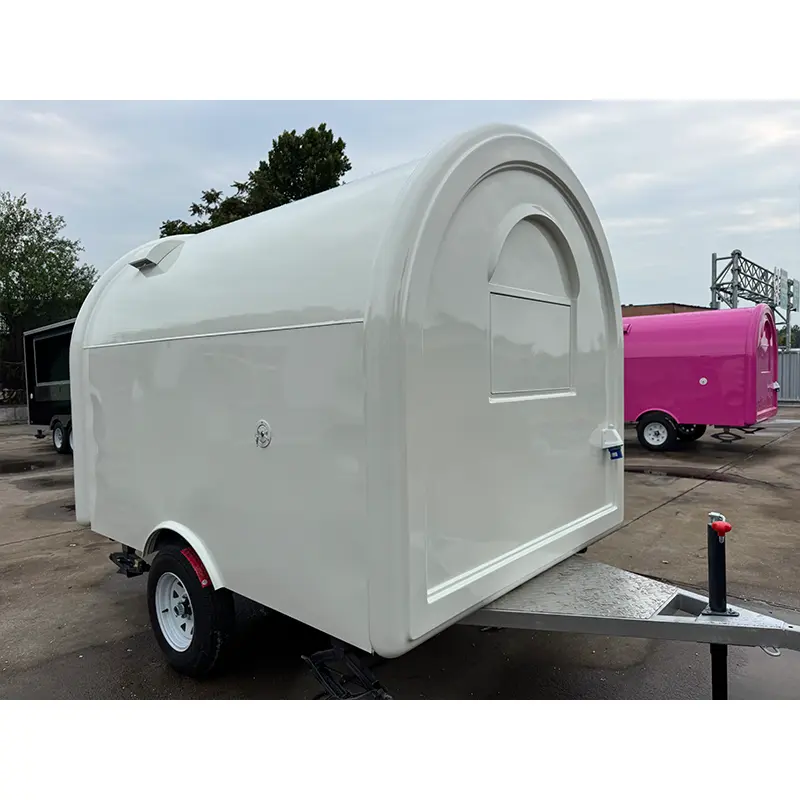 ຄລາດສິກ Round Dome Trailer ອາຫານ