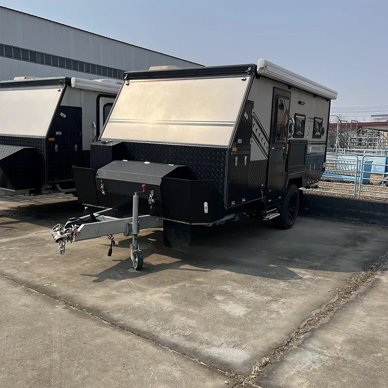 ຄລາສິກ RV Camping Trailer