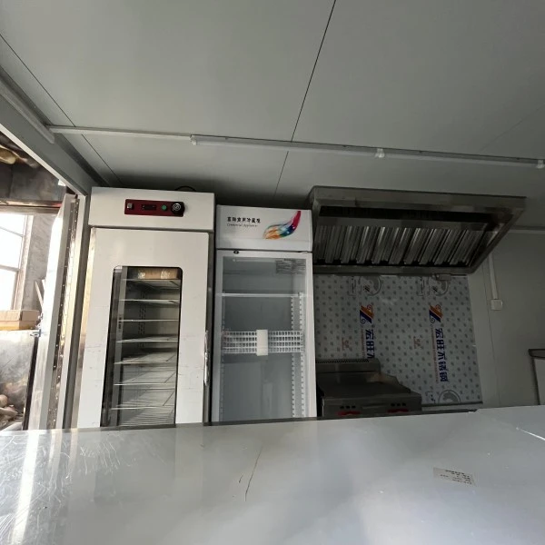Galvanized Steel Square Food Trailer