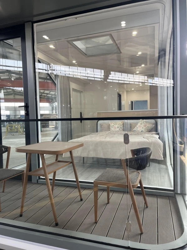 K7 Space Capsule Pod With Balcony