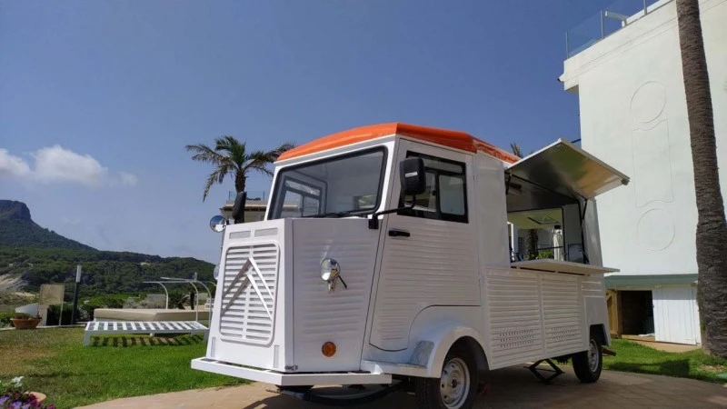 Antique Style Commercial Catering Van