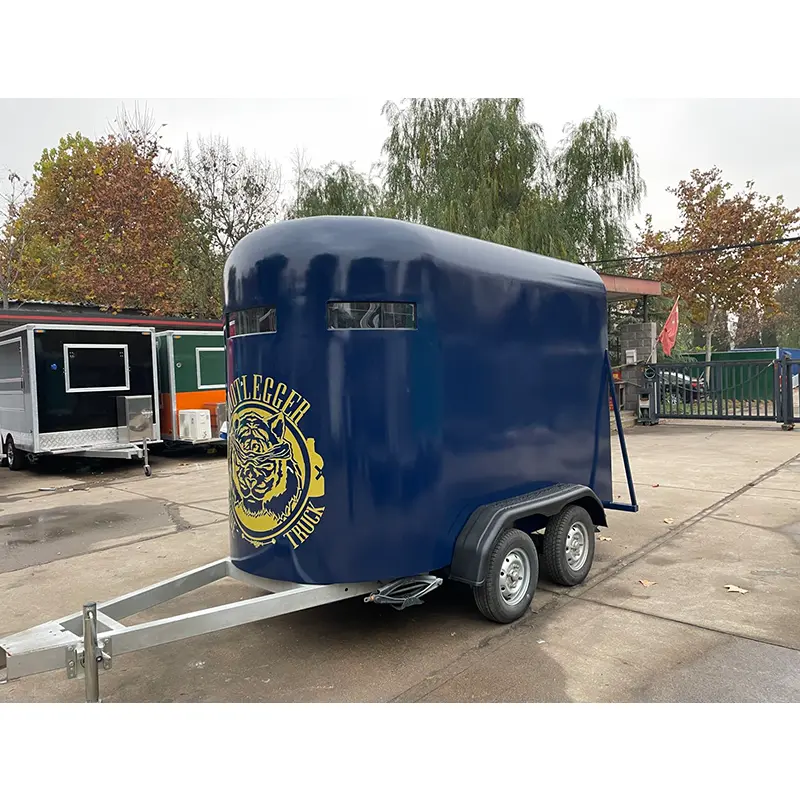 Vintage Horse Box Trailer Mobile Bar Trailer